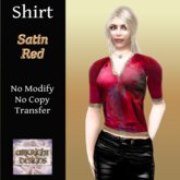 ~AD~ Shirt 'Satin' Red