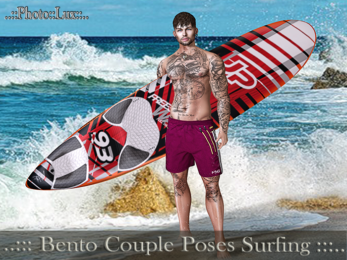..::: Bento Couple Poses Surfing :::.. 