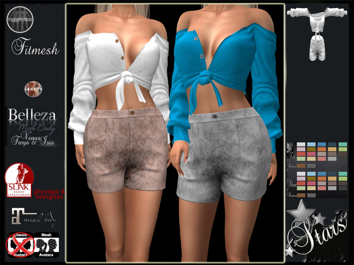 PROMO -50% Stars - Maitreya, Legacy, Belleza, Slink - Elenie