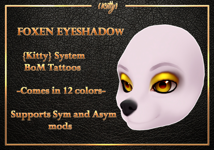 {K} Foxen Eyeshadow {kitty} BoM [BOX]