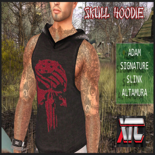 XTC Skull Hoodie