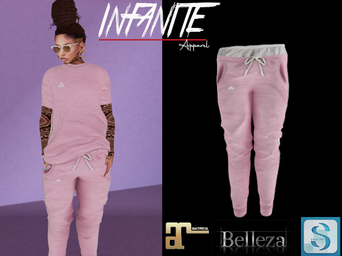 IA:Invasion Joggers-Pink
