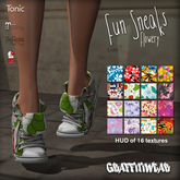 Graffitiwear Flowery Fun Sneaks