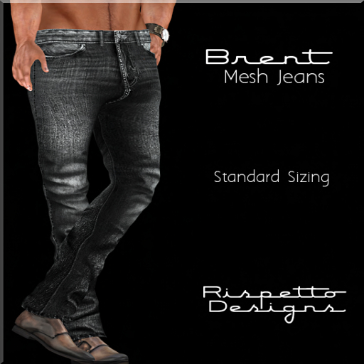 Rispetto Designs - Brent Mesh Jeans - Black