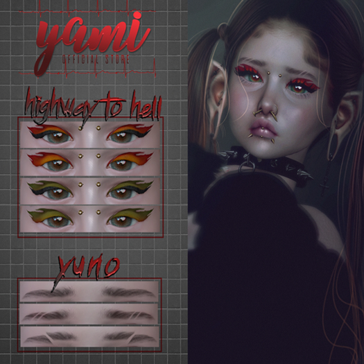 yami - highway to hell eyeshadow - genus + bom