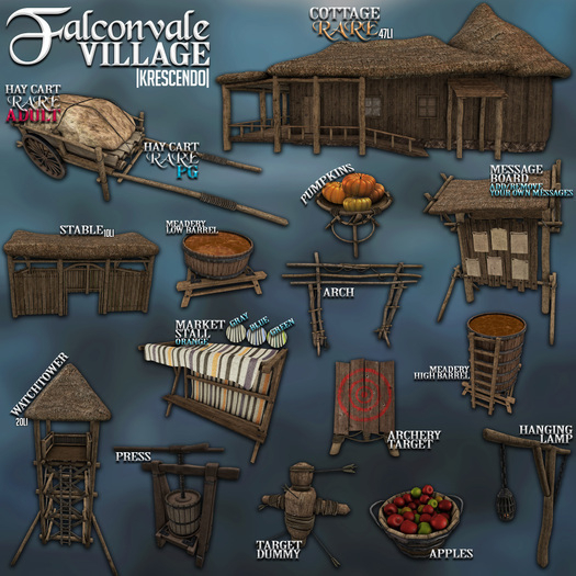 [Kres] Falconvale Village - Pumpkins