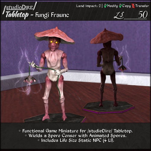 /studioDire/ Tabletop - Fungi Fraunc