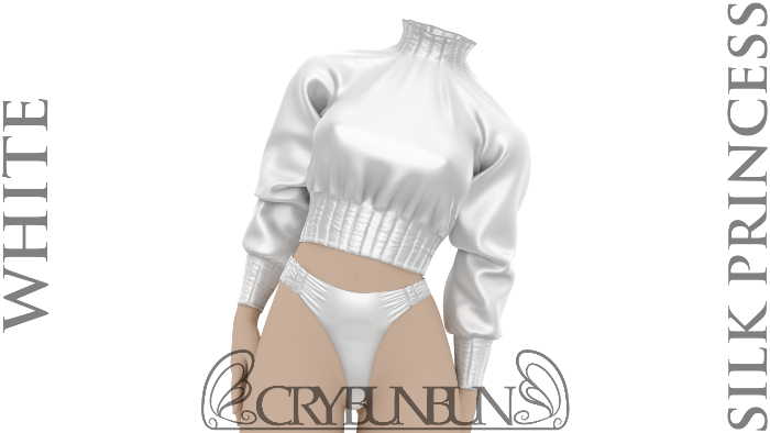 CryBunBun - Silk Princess - White - Unpacker HUD