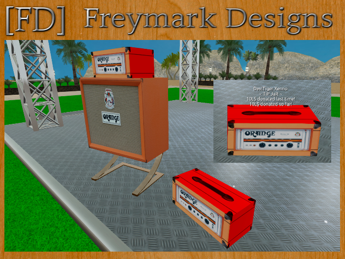 [FD] Orange Amp & Speaker Set v2.0