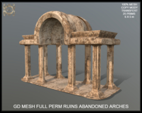 GD MESH FULL PERM RUINS ABANDONED ARCHES