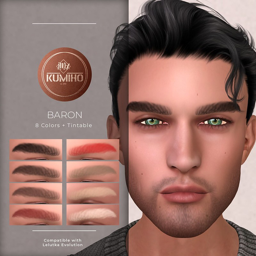 j!NX Baron Eyebrows