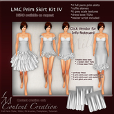 LMC Full Perm Prims - Flexi Skirt Kit IV - Perky Cocktail Dresses