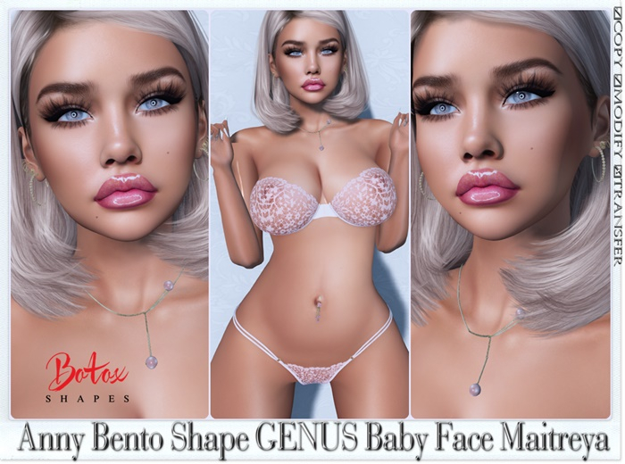!! Botox Shape !! Anny Bento Shape GENUS Baby Face  W001