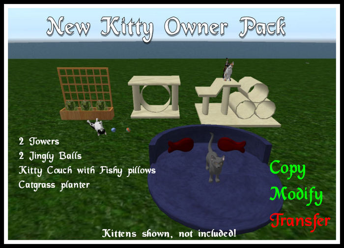 *TLD* New Kitty Owner Pack