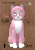 KittyCatS Box - Chateau Cat - Pink & White No. 1 - Double Odyssey Love
