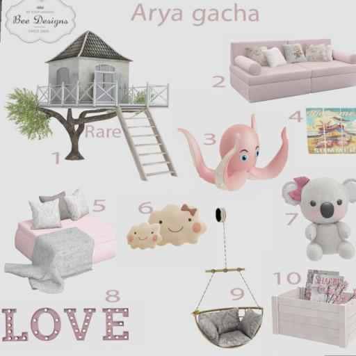 Bee Designs Arya Gacha 9