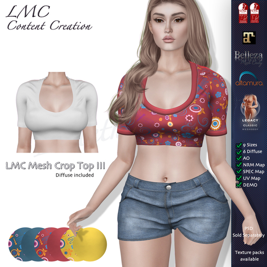 LMC Mesh - Crop Top III - DEMO