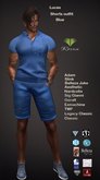 Res_Lucas shorts outfit Blue