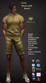 Res_Lucas shorts outfit desert