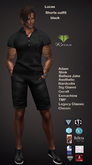Res_Lucas shorts outfit Black