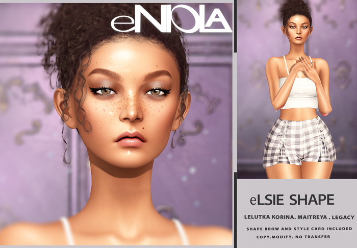 eNIOLA - eLSIE Shape - Lelutka Korina
