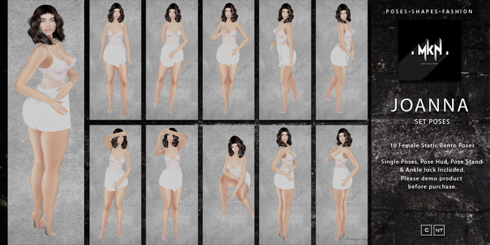 . MKN . Joanna Set Poses (Add/Touch)
