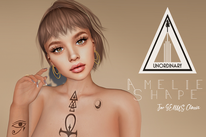 UNORDINARY- Amelie Shape for Genus