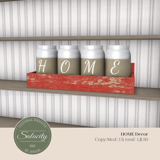Salacity - Kitchen Jar Decor