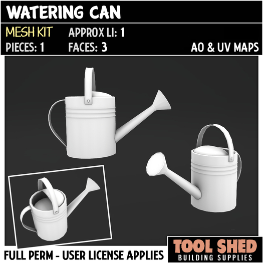 Tool Shed - Watering Can Kit