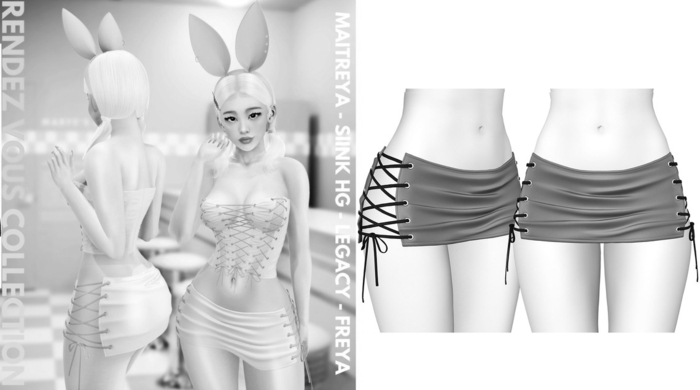 Rebelpill - Rendez Vous Collection Skirt Fatpack DEMO