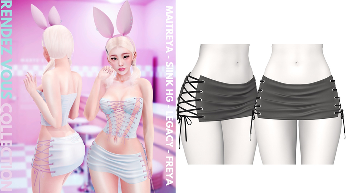 Rebelpill - Rendez Vous Collection Skirt Fatpack