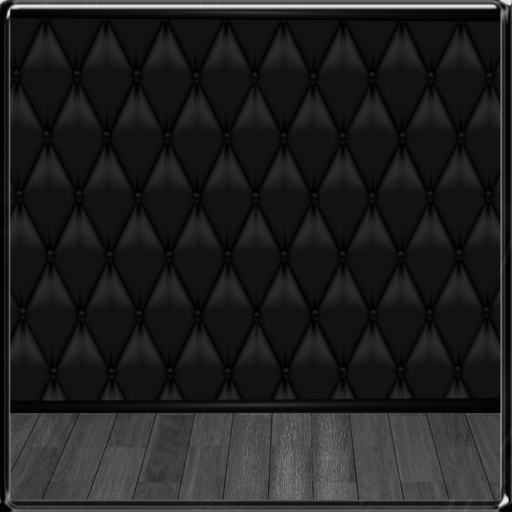 *~LT~* Black Padded  Wall