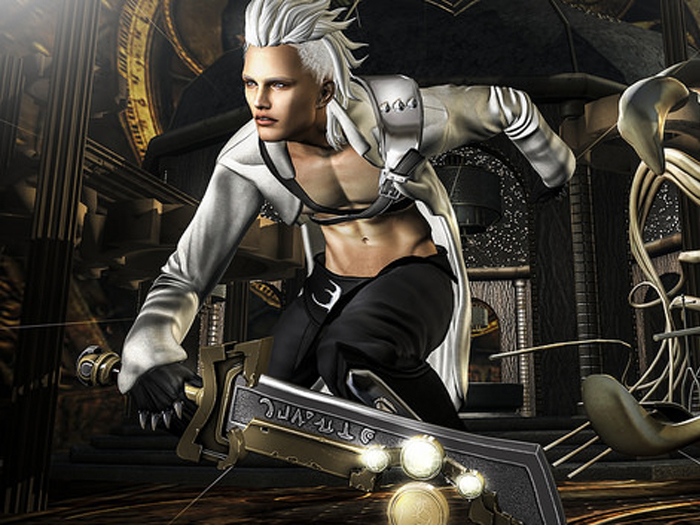 .::GB::.Armor Fantasy Complete [ TMP/Slink ] -White/Light brown