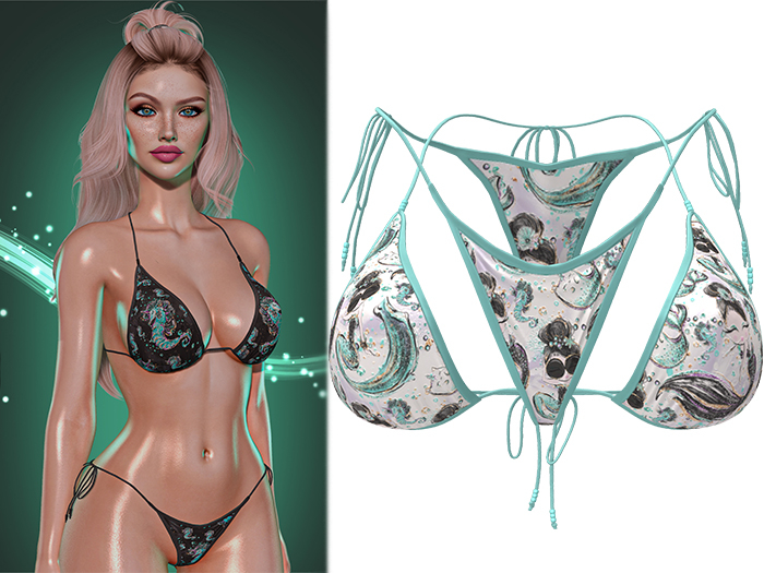 !PCP :: Rae Bikini [Mermaid Chic]