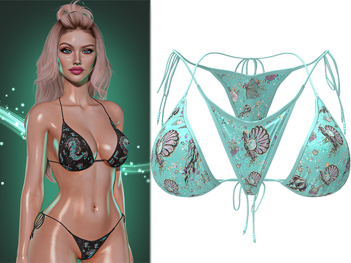!PCP :: Rae Bikini [Mermaid Clams]