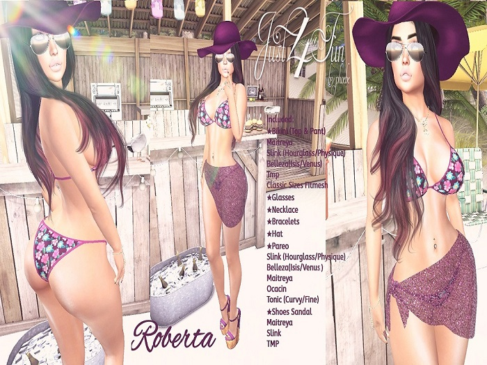 J4F Roberta Bikini Outfit