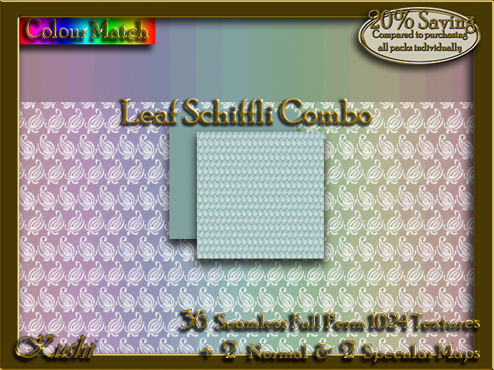 !Kushi! LeafSchiffliCOMBO Textures -WearToUnpack