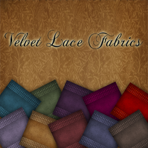 Velvet Lace Fabrics 10 luxurious, full perm, high quality textures!