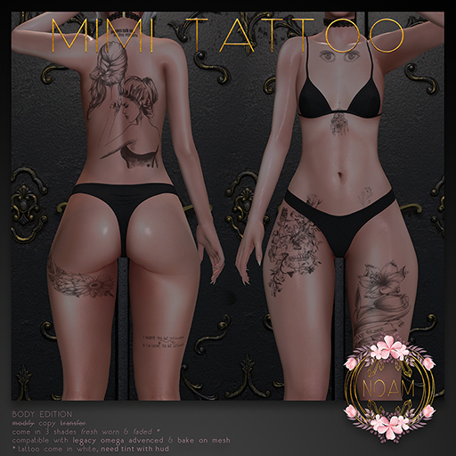 NOAM // mimi tattoo (body edition)