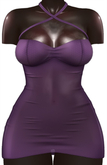 Kaithleen's Sana Dress - Purple