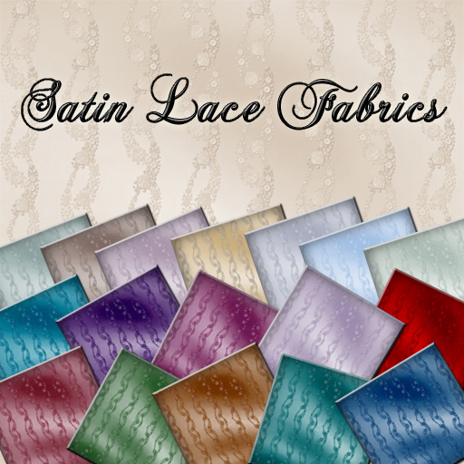 Satin Lace Fabrics - 19 Luxurious, full perm, high quality textures!