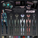 Second Life Marketplace - [The Forge] Axiom Bodice, Maitreya, Blue