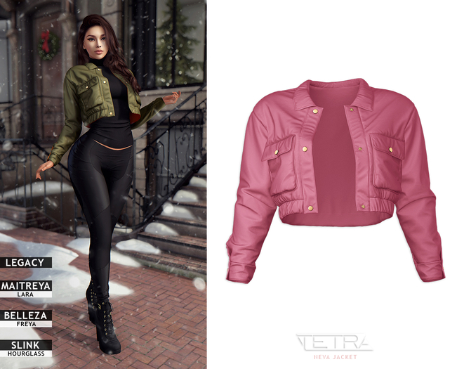 TETRA - Neva - Bomber jacket (Pink)