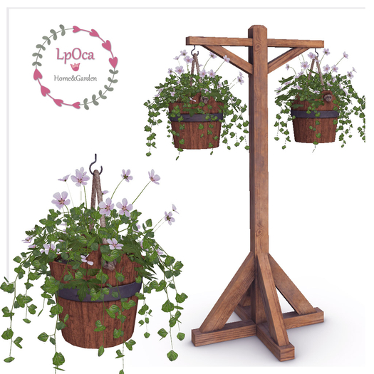 LpOca Old Bucket Planter