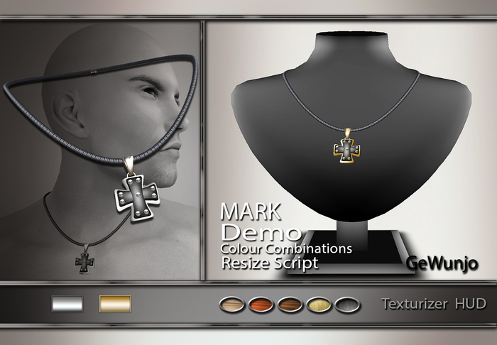GeWunjo : MARK male necklace DEMO