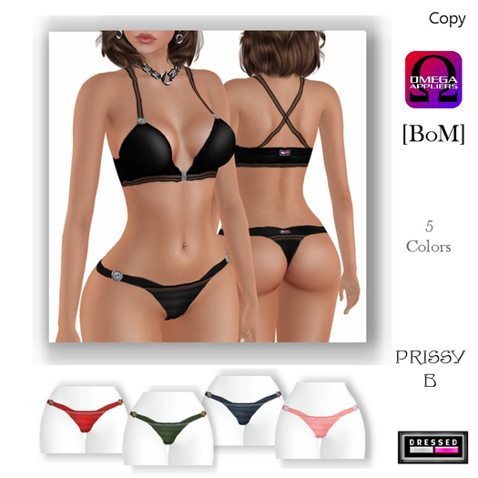 ::DBL:: Prissy B Undergarments (5 Colors) Omega, [BoM], Classic
