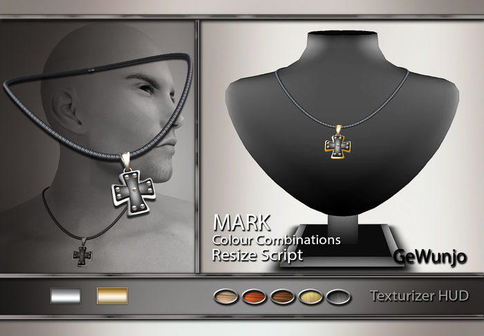 GeWunjo : MARK male necklace