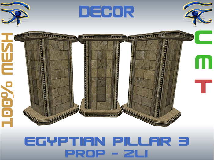 SP-DECOR -EGYPTIAN PILLAR 3