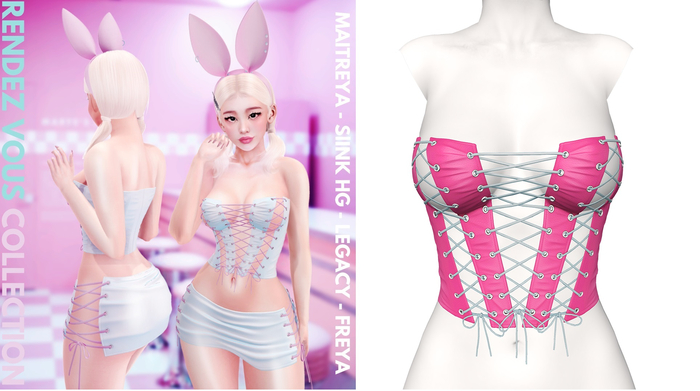Rebelpill - Rendez Vous Collection Top Barbie Pink