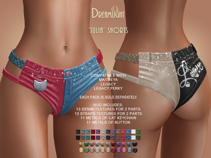 DREAMLIGHT "Julia" Shorts (Maitreya)  /-50% OFF/